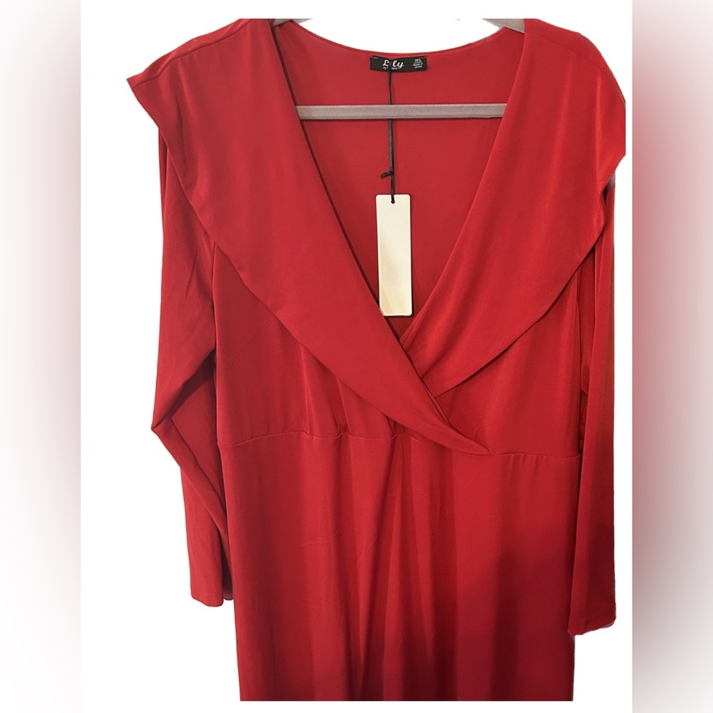 Red Tunic/Dress shirt